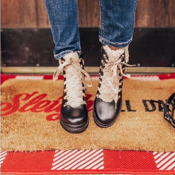 NEW Faux Leather Bootie | Size 7.5 - Picture 4 of 4